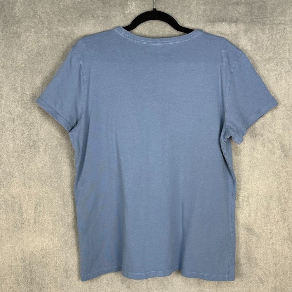 Life Is Good Shirt Womens Large Blue Crusher Tee Short Sleeve Cat Kitten Nap - Picture 7 of 12